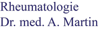 Rheumatologie – Dr. med. A. Martin Logo